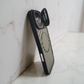Compatible with IPhone 17 Air Shockproof Transparent Frosted PC Magnetic Magsafe Case | BLACK