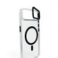 Transparent MagSafe Compatible Case for IPhone 17 Air with Metal Camera Ring (BLACK)
