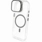Transparent MagSafe Compatible Case for IPhone 17 with Metal Camera Ring (GREY)