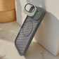 Compatible with IPhone 17 Air Shockproof Transparent Frosted PC Magnetic Magsafe Case | GREY