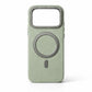 Compatible with IPhone 17 Pro PU Leather MagSafe Case – Premium Magnetic Slim Cover (GREY)