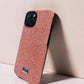 Compatible with IPhone 15 Luxury Orange Glitter Protective Case