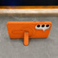 Compatible with Samsung Galaxy S26 Magnetic Kickstand Case – Premium Matte Back Cover (ORANGE)