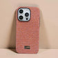 Compatible with IPhone 16 Pro Max Luxury Orange Glitter Protective Case