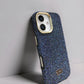 Compatible with IPhone 16 Luxury Purple Glitter Protective Case