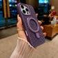 Luxury Crystal Magnetic Kickstand Case Compatible with IPhone 15 (PURPLE)