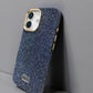Compatible with IPhone 17 Luxury Purple Glitter Protective Case