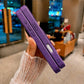 Luxury Crystal Magnetic Kickstand Case Compatible with IPhone 17 Pro Max (PURPLE)