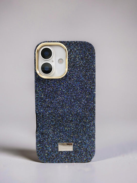 Compatible with IPhone 17 Luxury Purple Glitter Protective Case
