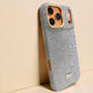 Compatible with IPhone 17 Pro Max Luxury Silver Glitter Protective Case