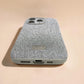 Compatible with IPhone 15 Pro Max Luxury Silver Glitter Protective Case
